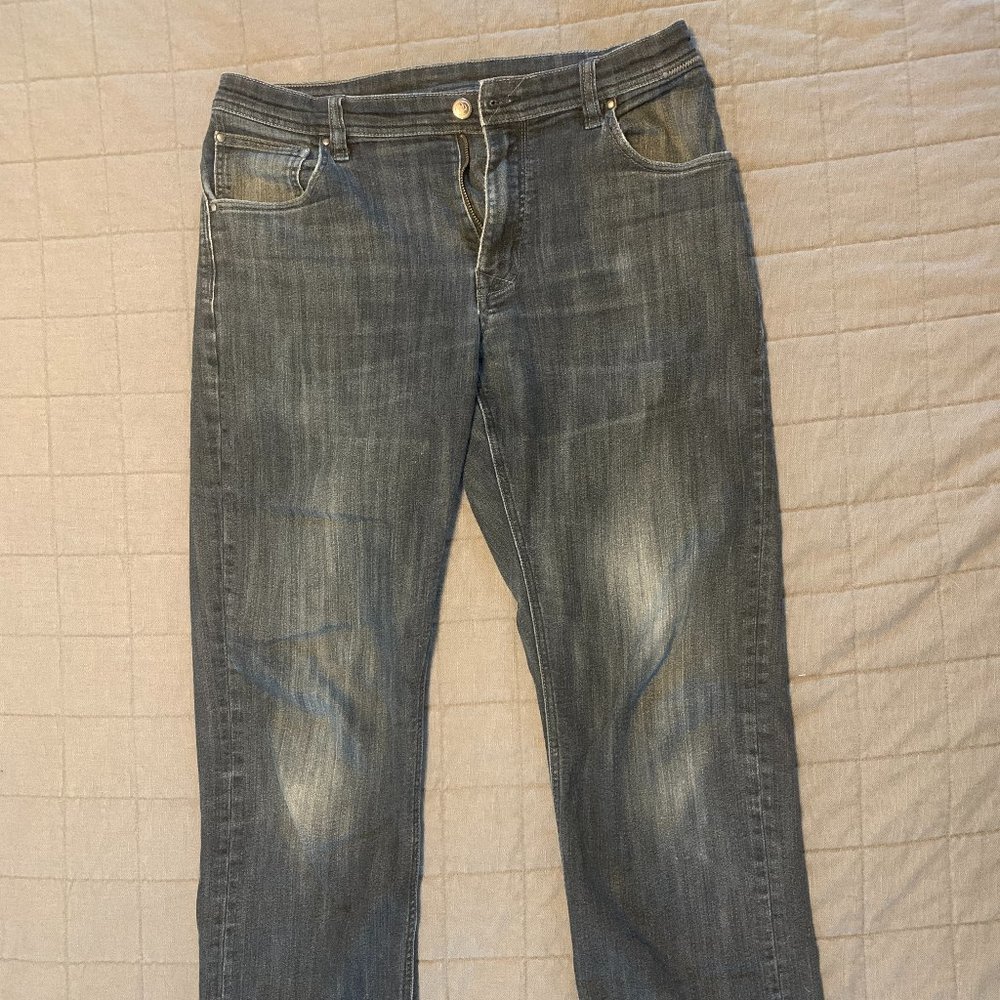 Men's dark denim Marmot jeans (32)